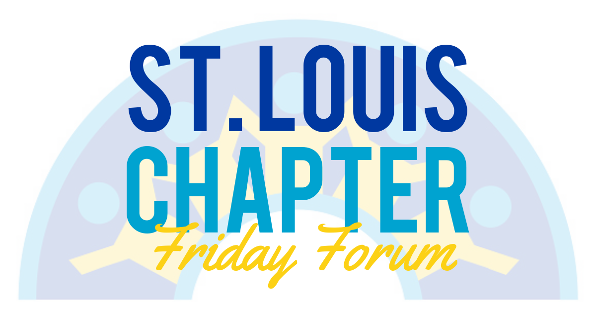 Logo for St. Louis Chapter Friday Forum